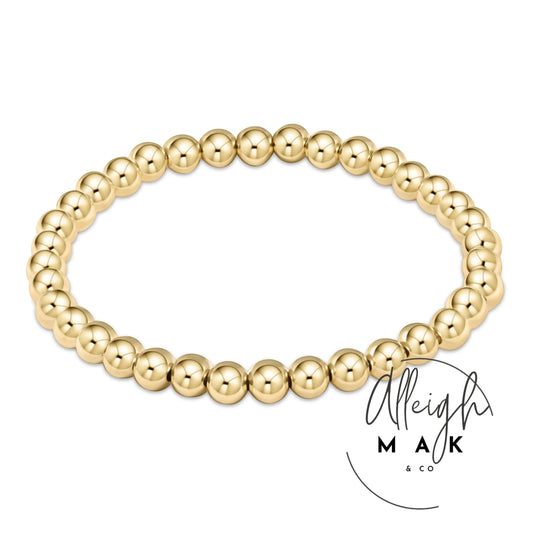 ENewton Classic Gold 5mm Bead Bracelet