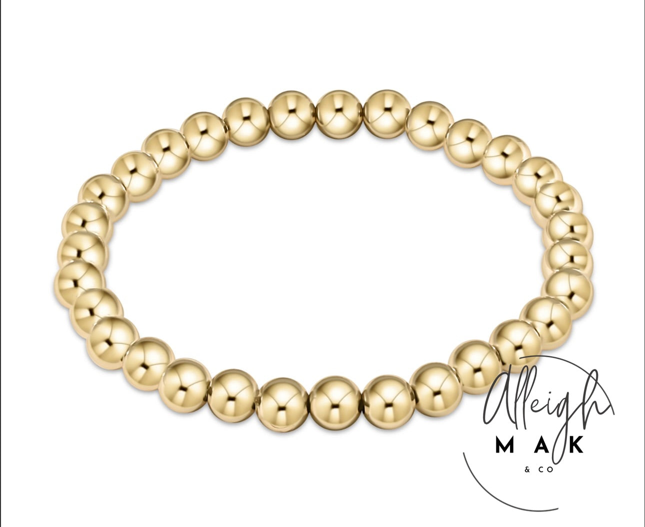 ENewton Classic Gold 6mm Bead Bracelet