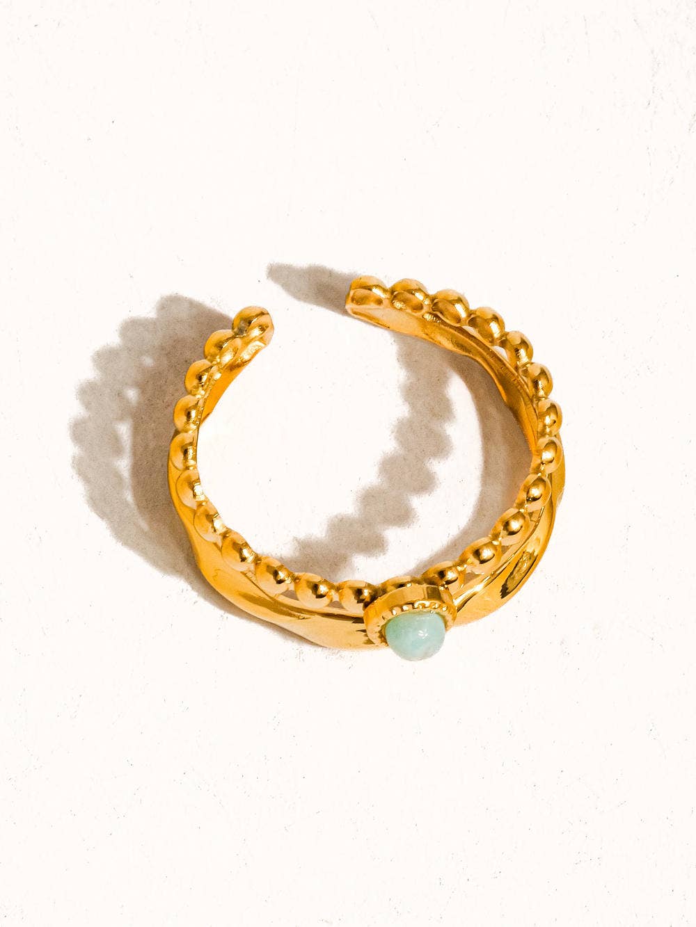 Lindy Layered Stone Ring