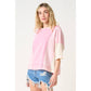 Pink Mellow Color Block Top