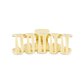 Classic Hair Clip | Medium | Butter Yellow