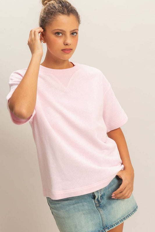 Soft Pink Perfect Tee